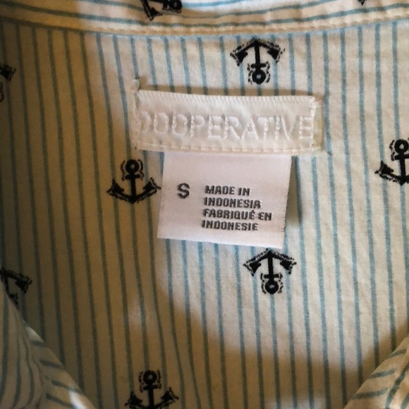 Cooperative Nautical Shirt Dress Size S - Picture 4 of 6